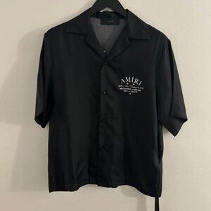 Amiri Art District Silk T-shirt Sz: Medium